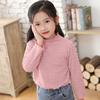 Camisetas interiores para niños, Camisetas interiores para niñas, Camisetas interiores de manga larga para Otoño, Primavera y Otoño, Cuello alto medio para niñas, Tops de Otoño para niños y niños de mediana edad