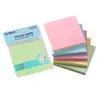 Notas Adhesivas de Colores, Papelería Creativa de Oficina, Bloc de Notas Desprendibles para Estudiantes, Papel de Memo Adhesivo Fuerte Simple al por Mayor