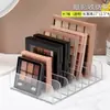Soporte de Exhibición Multifuncional de Insignias de Acrílico Caja de Almacenamiento para Cosméticos Peine Tarjeta Grano Insignia Estante para Pequeños Adornos