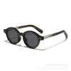 Nuevos en Stock Propionato Patilla de Pin Moda Montura Redonda Gafas de Sol de Alta Gama para Mujer Transfronterizo Tr Gafas de Sol de Pin Plano