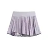 Falda Ultra Corta Rumeng para Mujer, Estilo Chica Dulce de Verano, Adelgazante, para Yoga, Running, Secado Rápido, Plisada, Anti-Exposición para Deportes al Aire Libre
