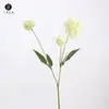 Venta directa de fábrica: Materiales florales estilo bosque verde, bolitas de cebolleta, bolitas bordadas, flores artificiales para decoración de bodas, accesorios para arreglos florales
