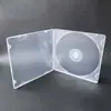 Estuche de CD para un solo disco Engrosado Caja de Embalaje para 90 CDs Estuche de DVD para doble disco Transparente Caja de Plástico para Carcasa de Álbum de Discos