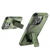 Compatible con Apple 18 Pro Max, Funda para Teléfono con Soporte Oculto Magnético Alemán, Cubierta Protectora Anticaídas para iPhone 16 14