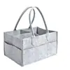 Bolsa de Armazenamento de Fraldas de Feltro Bolsa Organizadora Portátil para Suprimentos de Bebê Grande Capacidade Múltiplos Bolsos Amazon Em Estoque