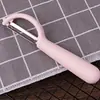 Cuchillo Pelador de Cocina, Pelador de Manzanas y Patatas, Artefacto Pelador para el Hogar, Pelador Multifuncional de Melón de Acero Inoxidable