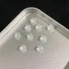 2026 Nuevo Corte Fuego Celeste Flor de Ciruelo Zircón 6*6 Piedra Suelta, Brillante, Se Puede Usar para Hacer Aretes DIY, Aretes de Cartílago, o como Piedra de Acento