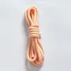 En stock de fábrica cuerda de paraguas línea miu 5 mm de núcleo poliéster color sólido tejido DIY colgante para mochila cuerda de ajuste de cintura flor