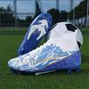 Zapatos de Fútbol de Caña Alta Transfronterizos para Hombres y Mujeres, Zapatos de Fútbol para Adultos con Tacos Largos, Zapatos de Entrenamiento para Estudiantes Jóvenes con Tacos Cortos, Venta al por Mayor de Comercio Exterior