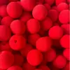 Nariz de Payaso Esponja Bola Celebridad de Internet, Bola Esponja de Espuma Roja, Lavable y No Descolora, Bola Esponja Nariz Verde, Bola Mágica