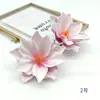 Flores artificiales, incluyendo flores de magnolia, para hacer tocados DIY, arreglos de pared de flores para salones de bodas, fotografía floral y decoraciones de arte con flores de seda