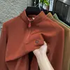 Moletom de gola alta meia-manga mais vendido para homens plus size, top casual moderno e quente de manga comprida, camada base