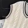Suéter de punto trenzado estilo universitario para otoño e invierno para hombre, chaleco casual de cuello en V, top tipo chaleco holgado de moda coreana