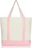 Bolsas de Lona Personalizadas, Bolsas Ecológicas, Bolsas de Lona Estilo Universitário, Bolsas Tote Personalizadas de Grande Capacidade, Bolsas para Aulas Particulares, Bolsas de Mão de Lona