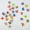 Mariposa 3D Cabeza de Flor Grande Tocado Tela Simulación Pasador DIY Estilo Antiguo Hanfu Accesorio para el Cabello Fotografía de Boda Flor Decorativa