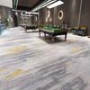 Alfombra Impresa para Sala de Billar Retardante de Llama Completamente Cubierta Área Grande Hotel Comercial Oficina Retardante de Llama Nylon Sala de Billar