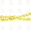 Cuentas de Cristal de Vidrio Brillantes de Alta Gama con Agujero Central, Campana, K9 Premium Electroplateado, 8/10mm, Accesorios para Joyería DIY, Aretes