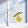 Domina la Nueva Serie de Colores 5105 Marcador Acrílico Líquido Recto de Punta Suave Color Único Bolígrafo para Graffiti Pintado a Mano para Estudiantes Pintura