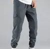 Pantalones para hombre de comercio exterior transfronterizo, talla europea, estilo americano, pantalones de trabajo cómodos, pantalones con cordón multibolsillos, pantalones casuales holgados