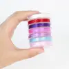 Corda elástica fina, fio elástico para enfiar contas, suprimentos de artesanato DIY para fazer pulseiras de cristal, cordão para enfiar contas, durável