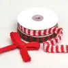 Cinta de Tejido de Lana para Navidad y Año Nuevo Transfronteriza, Lazo de Año Nuevo y Navidad Hecho a Mano para DIY, Cinta para Empaque de Regalos