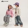 Sudadera Fairy Tale Memories 2026 Niños y Niñas Estilo Holgado Primavera y Otoño Camiseta Base Estampada Cuello Redondo Elegante para Niñas