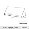 Caja de Almacenamiento de Escritorio Caja de Montaje en Pared Notas Adhesivas Post-it Pegatinas para Agenda Insignias Tarjetas Portalápices de Acrílico Transparente Papelería