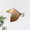 Pájaro Volador Transfronterizo Colgante de Pared Pegatinas de Pared Decoración de Pared de Fondo para Sala de Estar Dormitorio Artesanías de Madera Tablero de Madera de 10 mm de Espesor