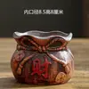 Maceta de cerámica, estilo europeo vintage de arcilla roja, para mesa de balcón, plantas suculentas, árbol de la fortuna, bonsái, decoración floral interior creativa