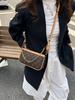 2025 Bolso Transfronterizo Debajo del Brazo de Gama Alta Flor de Cerezo Presbicia Versátil Baguette de Moda Tendencia Bolso Cuadrado Pequeño Bolso de Hombro Cruzado