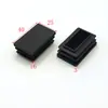 Fabricantes de Foshan tapón de plástico PE para tubería tapón rectangular de tres hojas tapón para pata de mesa y silla taburete cubierta para pata de tubería de acero inoxidable especificaciones completas