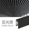 Tubo Quadrado de Alumínio com Textura de Madeira Material para Teto Auto-Instalação Teto de Escritório Decoração em Tira Longa Varanda Grelha de Tubo Quadrado de Alumínio Especificações