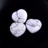 Piedra Natural de Venta Caliente Transfronteriza 30*12 Corazón No Poroso Cristal Rosa Accesorios de Juguete Arqueológico Corazón DIY Pequeño Regalo