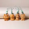 Colgante para Teléfono Móvil Zodiaco Chino Tallado en Madera de Tuya Taihang Pieza de Mano de Talla en Madera Llavero Colgante para Teléfono Móvil Zodiaco Chino
