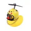 Ventas Directas de Fábrica Adornos para Coche y Moto Patito Amarillo Casco de Celebridad de Internet Pato Rompevientos Exterior para Motocicleta