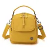 Nova Mochila Transversal de Mão para Mulheres Bolsa de Lona de Nylon Multiuso 5 em 1 Bolsa de Peito Casual de Ombro Único Pequena Alta Qualidade