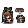 Mochila Escolar Roblox para Estudiante Transfronterizo Mochila para Estudiante de Primaria Mochila de Moda Juego de Tres Piezas Venta al por Mayor