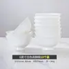 Cuencos de cerámica de Jingdezhen para comer, vajilla blanca de porcelana de hueso de Jingdezhen para el hogar, cuencos grandes para arroz, cuencos para fideos y cuencos para la cena