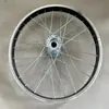 Juego de Ruedas para Triciclo de 20 Pulgadas Impulsado por Personas para Triciclos de Ocio, Llanta de Rueda Delantera, Piñón Libre Trasero, Rueda Fija Trasera
