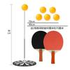 Treinador de tênis de mesa equipamento de autotreinamento para crianças domésticas jogando bola de treinamento adulto brinquedo de prática bola elástica interna