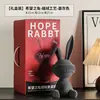 Adornos de Conejo Sentado Emocionalmente Estable Sala de Estar Accesible Lujo Gama Alta Mueble de TV Mueble de Vino Decoraciones Regalo de Inauguración