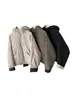Elegante Chaqueta de Algodón Color Block 2026 Invierno Holgada con Capucha Mangas Murciélago Botones Abrigo de Algodón Ropa de Abrigo Para Personas Bajas H101006