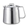 Tanque de Almacenamiento de Aceite de Acero Inoxidable 304 Transfronterizo Mini Freidora Pequeña de Cocina Separación de Residuos de Aceite Doméstico con Colador Olla Filtro de Aceite