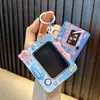 Chaveiro Prancheta Porquinho Mini Prancheta para Aliviar o Estresse Brinquedo para Rascunho de Estudante Pingente de Mochila Pequeno Presente Atacado
