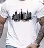 Novidades de Verão Camiseta Estampada Unissex Camiseta da Moda Top Corte Solto Direto da Fábrica Gola Redonda