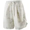 2026 Nuevo Estilo de Verano Moda Masculina Tie-Dye Simples Casuales Shorts