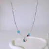 Colar Criativo e Simples de Concha e Estrela-do-Mar para Mulheres, Moda de Nicho, Corrente de Clavícula de Alto Padrão, Colar Versátil Elegante e Exquisito