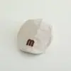 Gorra Plana con Letra M de Corea para Niños, Gorra de Béisbol, Ropa para Niños y Niñas, Boina de Pintor, Gorra de Moda Infantil de Moda