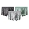 Calzoncillos tipo bóxer de algodón puro para hombre, talla grande, shorts de algodón puro, calzoncillos tipo bóxer transpirables antibacterianos, ropa interior personalizada al por mayor para hombre