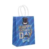 Centro Comercial Evento Día del Padre Bolsa de Regalo de Papel Kraft Fiesta Bolsa de Regalo para Fiesta Bolsa de Empaque Universal Venta al por Mayor